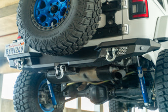 compare product DV8 Offroad 2018 Jeep Wrangler JL MTO Series Rear Bumper w/ Optional Tire Carrier