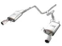 aFe MACHForce XP 05 - 09 Ford Mustang V6 4.0L 2 - 1/2in. 409 SS Cat - Back Exhaust - My Store