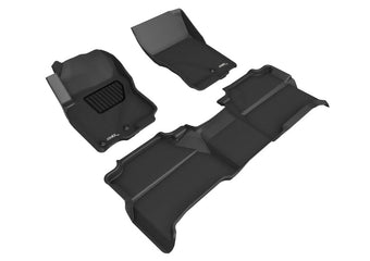 compare product 3D MAXpider 05-19 Nissan Frontier Crew Cab With R2 Subwoofer Kagu Black R1 R2 (2 Eyelets)
