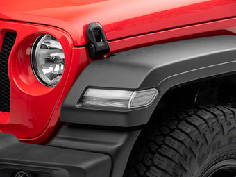 compare product Raxiom 18-23 Jeep Wrangler JL Axial Series LED Fender Flare Marker Lights- Clear