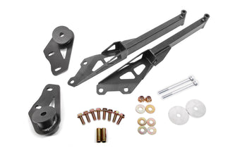 compare product BMR 15-18 Ford Mustang S550 IRS Subframe Support Brace (Black Hammertone)