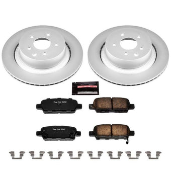 compare product Power Stop 07-08 Infiniti G35 Rear Z17 Evolution Geomet Coated Brake Kit