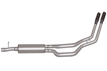 compare product Gibson 05-06 Ford F-250 Super Duty Lariat 6.8L 2.5in Cat-Back Dual Sport Exhaust - Stainless