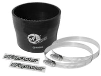 aFe Magnum FORCE Intake Coupling Kit (3 - 3/4 IN ID to 3 - 1/2 IN ID x 3 IN L) Straight Black - My Store