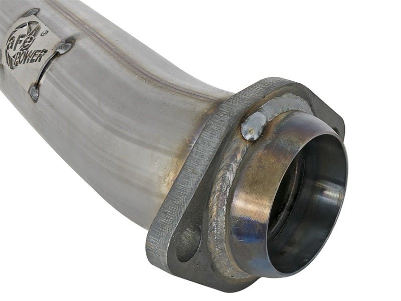 aFe Twisted Steel 2in Stainless Steel Loop Delete Down - Pipe 2018+ Jeep Wrangler (JL) V6 3.6L - My Store