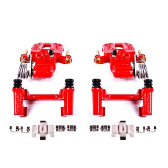 compare product Power Stop 94-04 Ford Mustang Rear Red Calipers w/Brackets - Pair