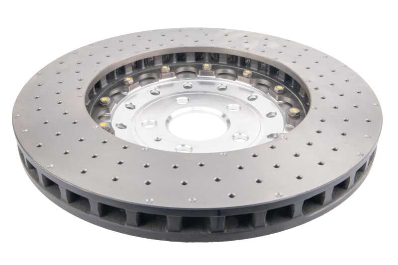 DBA 14 - 18 Audi RS7 Iron Rotors Front 5000 Series Drilled & Slotted Rotor w/Silver Hat - My Store