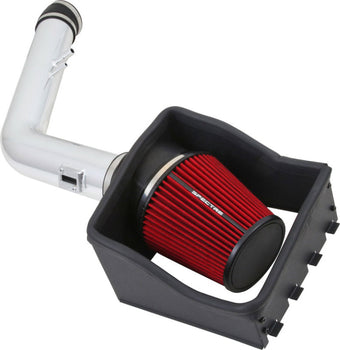 compare product Spectre 11-14 Ford F250/350 V8-6.2L F/I Air Intake Kit - Polished w/Red Filter