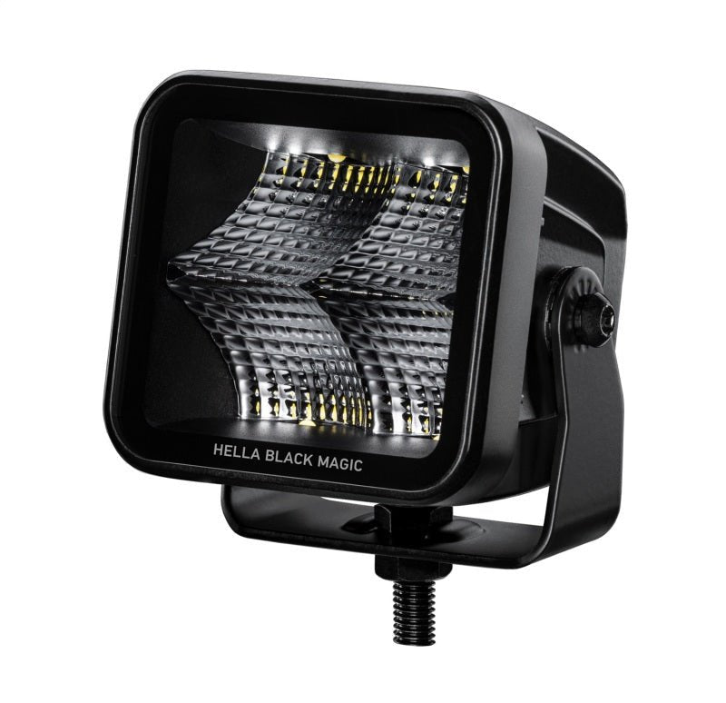 Hella Universal Black Magic 3.2in L.E.D. Cube Kit - Flood Beam - My Store