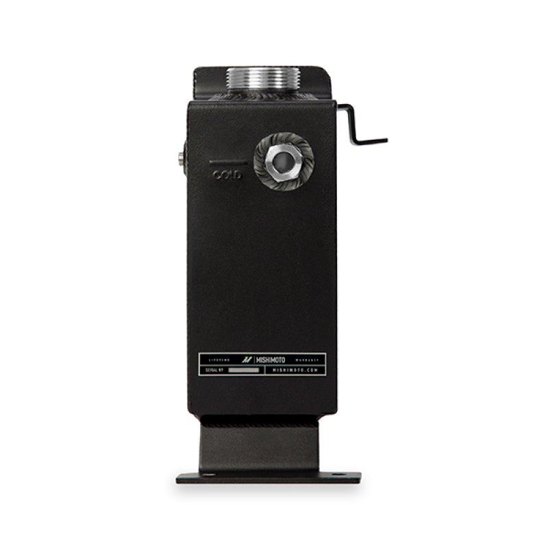 Mishimoto 99 - 03 Ford 7.3L Powerstroke Aluminum Degas Tank - Micro - Wrinkle Black - My Store