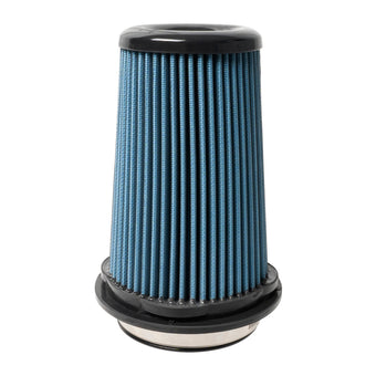compare product Injen SuperNano Web Air Filter 4in Flange ID 6in Twist Lock Base / 7.75in Media Height / 4in Top