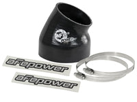 aFe Magnum FORCE Silicone Replacement Coupling Kit 4in ID x 30 Deg. Elbow Coupler - Black - My Store