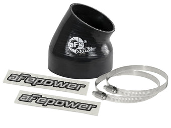 compare product aFe Magnum FORCE Silicone Replacement Coupling Kit 4in ID x 30 Deg. Elbow Coupler - Black
