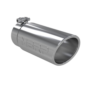 compare product MBRP Universal Tip 4in O.D. Angled Rolled End 3.5in inlet 10 length