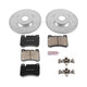 Power Stop 06 - 08 Mercedes - Benz SLK280 Front Z23 Evolution Sport Brake Kit - My Store