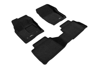 compare product 3D MAXpider 17-20 Ford Fusion Elegant 1st 2nd Row - Floor Mat Set (Black)