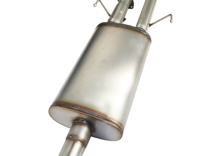 aFe MACHForce XP Exhausts Cat - Back SS - 409 EXH CB Toyota Tundra 10 - 11 V8 - 5.7L 145.7 WB (blk tip) - My Store
