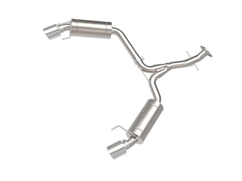 compare product aFe POWER Takeda 06-13 Lexus IS250/IS350 SS Axle-Back Exhaust w/ Polished Tips