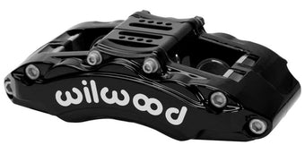 compare product Wilwood Caliper - AT6 Lug Mount Black 1.75in/1.38in/1.38in Piston .75in Rotor - Right Side