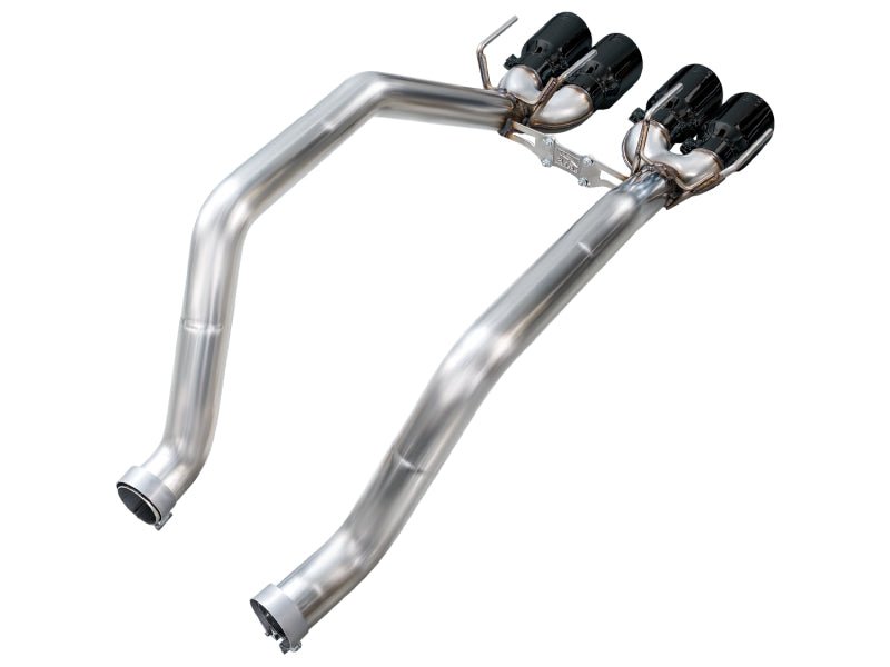 AWE Tuning C6 Chevrolet Corvette Z06/ZR1 Track Edition Axle - Back Exhaust w/ Diamond Black Tips - My Store