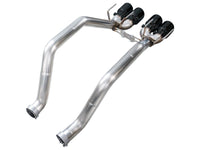 AWE Tuning C6 Chevrolet Corvette Z06/ZR1 Track Edition Axle - Back Exhaust w/ Diamond Black Tips - My Store