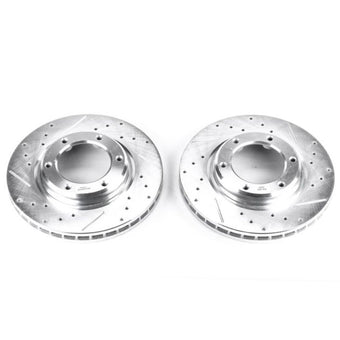 compare product Power Stop 96-97 Lexus LX450 Front Evolution Drilled & Slotted Rotors - Pair