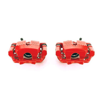 compare product Power Stop 05-12 Acura RL Rear Red Calipers w/Brackets - Pair