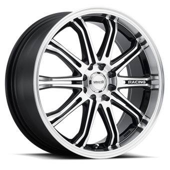compare product Maxxim Ferris 17x7 8x100/114.3 ET40 Black Machine Face