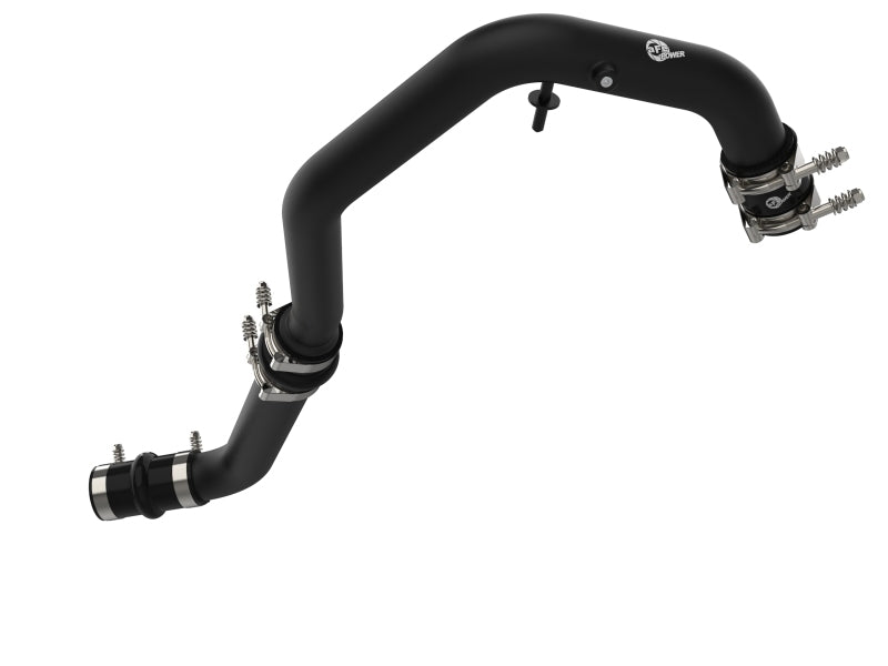 aFe Bladerunner Intercooler Hot Charge Pipe Black 2 - 2.5in 2021+ Ford F - 150 V6 - 2.7L (tt) - My Store
