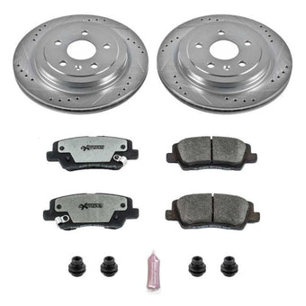 compare product Power Stop 14-18 Cadillac CTS Rear Z26 Street Warrior Brake Kit