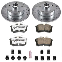 Power Stop 92 - 95 Volkswagen Corrado Rear Z26 Street Warrior Brake Kit - My Store