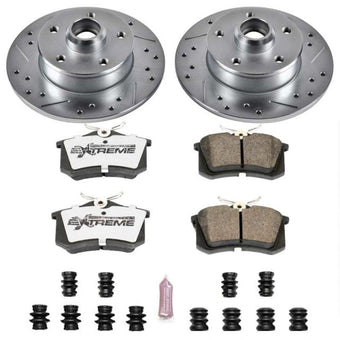 compare product Power Stop 92-95 Volkswagen Corrado Rear Z26 Street Warrior Brake Kit