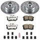 Power Stop 92 - 95 Volkswagen Corrado Rear Z26 Street Warrior Brake Kit - My Store