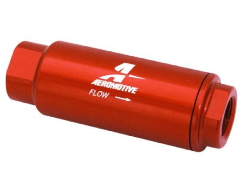 Aeromotive SS Series In - Line Fuel Filter - 3/8in NPT - 40 Micron Fabric Element - My Store