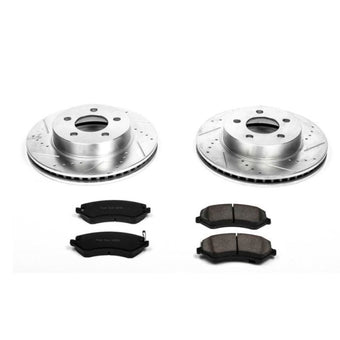 compare product Power Stop 02-07 Jeep Liberty Front Z23 Evolution Sport Brake Kit