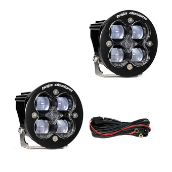 compare product Baja Designs Squadron R SAE LED Spot Light - Clear - Pair