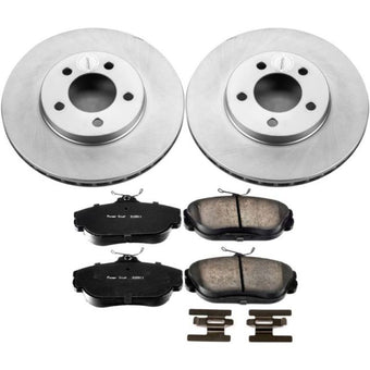 compare product Power Stop 94-00 Ford Taurus Front Z17 Evolution Geomet Coated Brake Kit