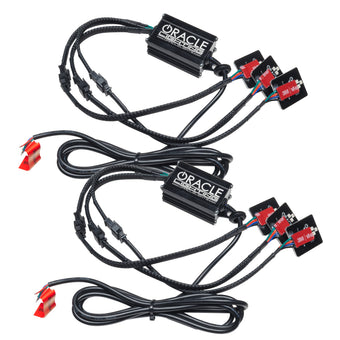 compare product Oracle 20-21 Chevy Silverado HD 2500RGB Headlight Demon Eye Kit - w/o Controller