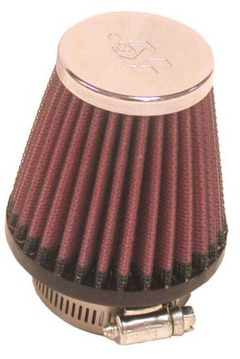 compare product K&N Universal Clamp-On Air Filter 1 7/8 in FLG / 3in B / 2in T / 3in H