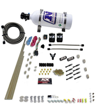 compare product Nitrous Express 8 Cyl Dry Direct Port 2 Solenoids Nitrous Kit (200-600HP) w/5lb Bottle