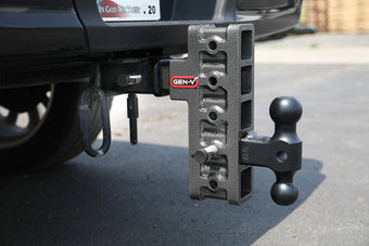 compare product Gen-Y Mega Duty 2in Shank 22.5in Drop 10K Hitch w/Dual-Ball/Pintle Lock/Stabilizer Kit