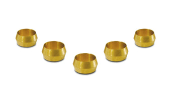 compare product Vibrant Brass Olive Inserts 1/2in - Pack of 5