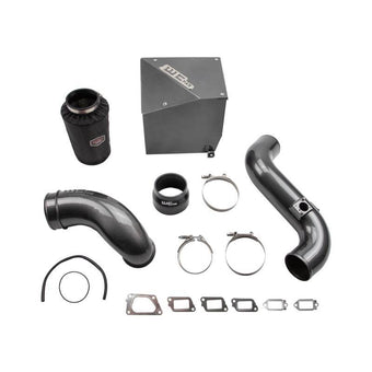 compare product Wehrli 11-16 Chevrolet 6.6L Duramax LML 4in Intake Kit Stage 2 - Gloss Black