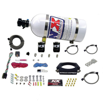 compare product Nitrous Express GM LS 102mm Nitrous Plate Kit (50-400HP) w/10lb Bottle