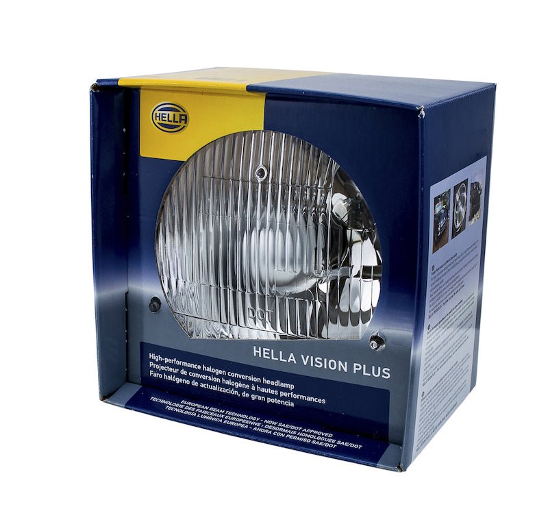 Hella Vision Plus 7 inch 165MM HB2 12V SAE VP Head Lamp - My Store