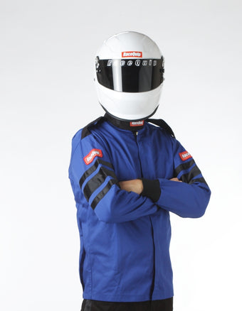 compare product RaceQuip Blue SFI-1 1-L Jacket - 3XL