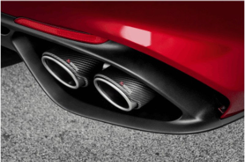 Akrapovic 17 - 19 Alfa Romeo Giulia Quadrifoglio Evolution Line Cat Back (Titanium) - My Store