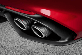 compare product Akrapovic 17-19 Alfa Romeo Giulia Quadrifoglio Evolution Line Cat Back (Titanium)