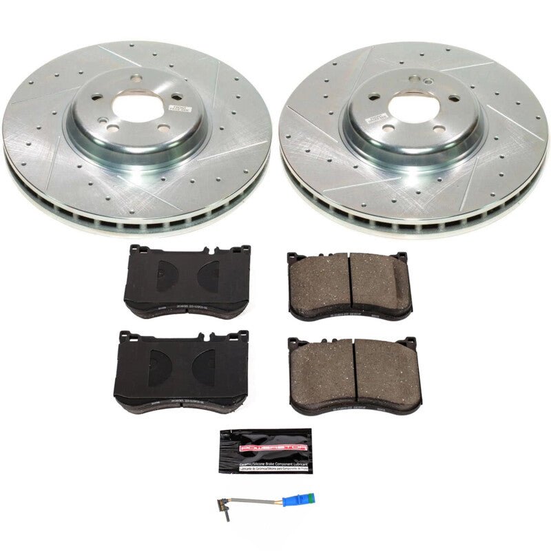 Power Stop 19 - 22 Mercedes - Benz E53 AMG Front Z23 Evolution Brake Kit - My Store