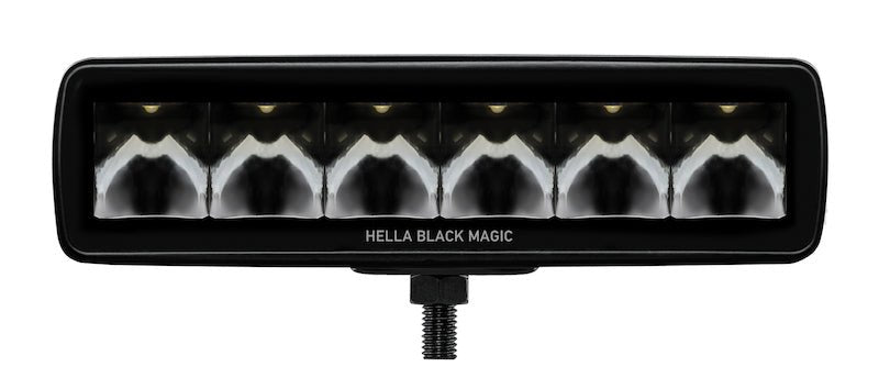 Hella Universal Black Magic 6 L.E.D. Mini Light Bar - Spot Beam - My Store